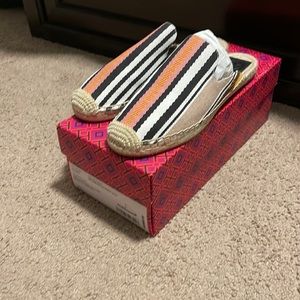NIB Tory Burch Max Espadrille Slide size 7.5